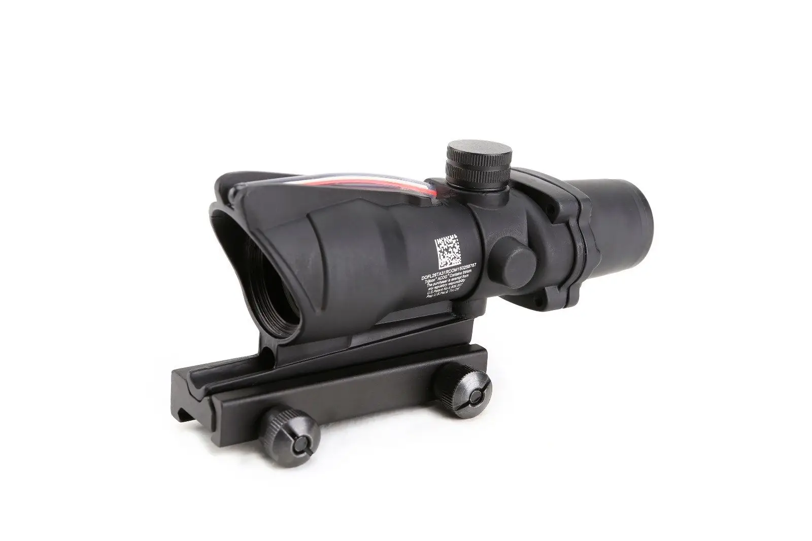 Magorui Caça Acog Dot Rifle Scope Visão Fibra Óptica Vermelho Iluminado 4x32 Red 2 Magorui caça acog 4x32 red dot rifle