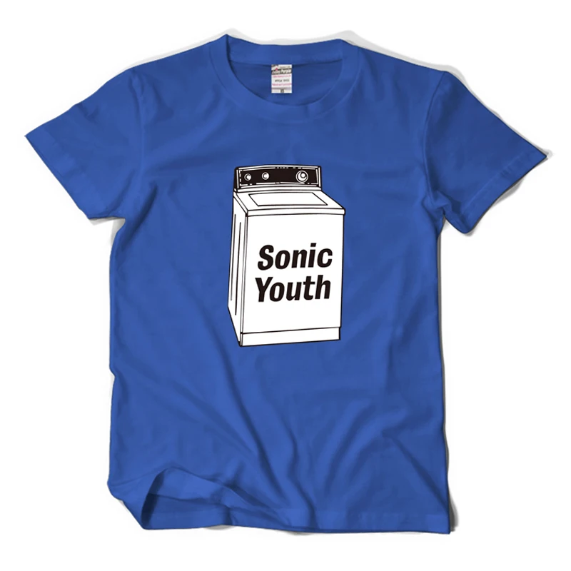 Лидер продаж Мода Рок вентиляторы творческие 3D печати SONIC YOUTH стиральная машина