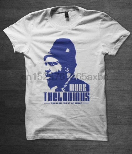 

Thelonious Monk t shirt Jazz music 60 miles davis John Coltrane Bill Evans