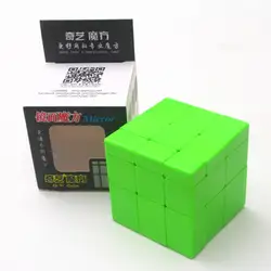 QiYi 3x3x3 нестандартный рисунок поверхность волшебный куб головоломка игрушки зеленый Твист Головоломка образовательная разведка