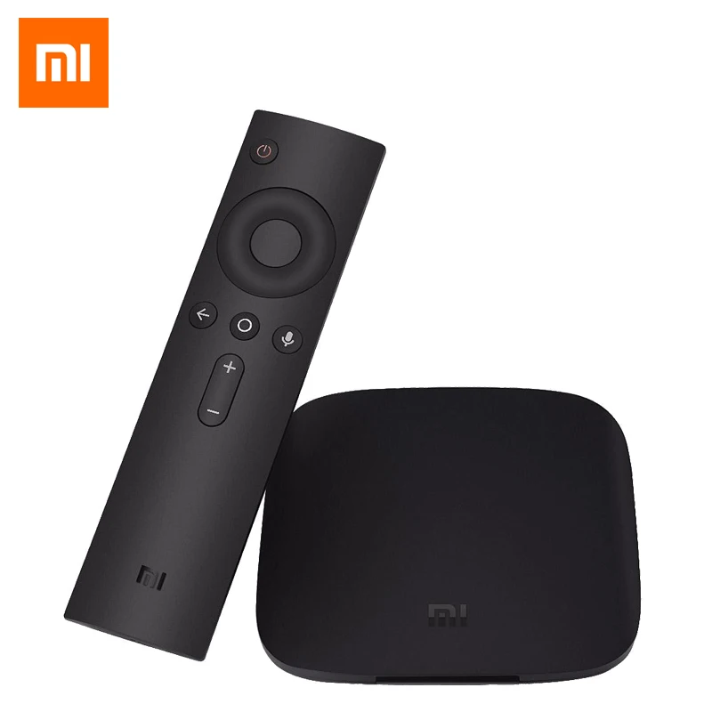 

Original Xiaomi MI TV BOX 3 Smart 4K Quad Core HD 2G/8G Android 6.0 WiFi Google Cast Netflix Red Bull Media Player Set-top Box