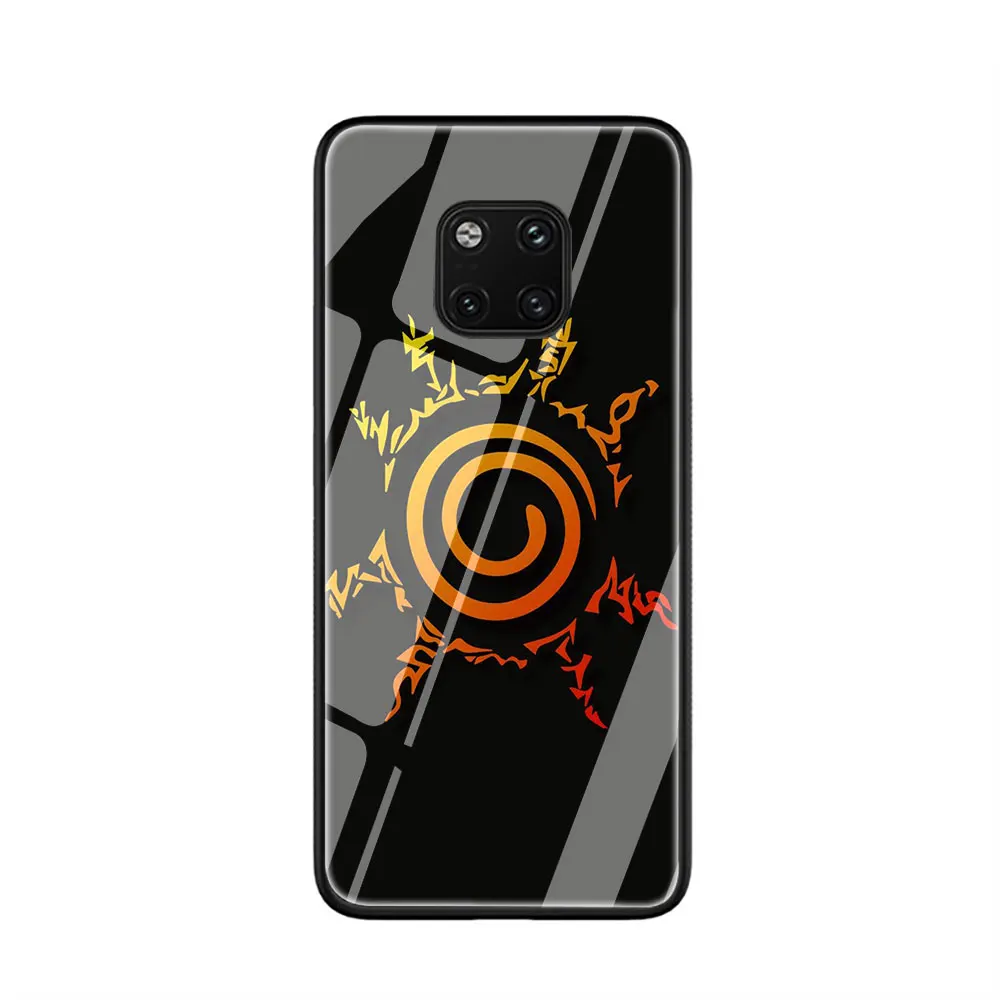 Чехол из закаленного стекла для Huawei P10 P20 P30 Mate 20 Honor 9 10 Lite Pro 7A 8X P Smart аниме