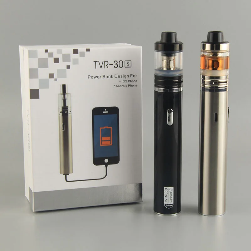 NEW e electronic cigarette TVR 30S 2200mah Vaping Kit Vs