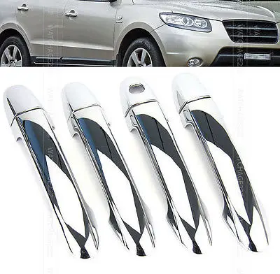 

FIT FOR 2007~2012 HYUNDAI SANTA FE (CM) IX45 CHROME DOOR HANDLE TRIM COVER
