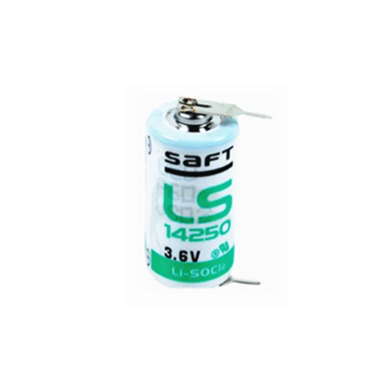 

1pcs/lot New Original SAFT LS 14250 LS14250 1/2 AA 1/2AA 3.6V 1250mAh PLC Lithium Battery With Pins Free Shipping