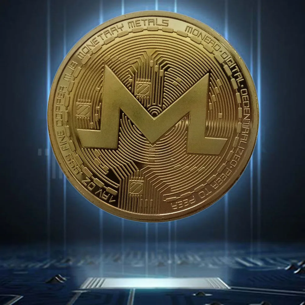 Монеты иностранных валют Monero монета памятная художественная коллекция подарок