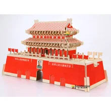 Тянь мужчины деревянные головоломки игрушки для детей и взрослых Пазлы ручной работы игрушка детский подарок