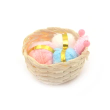 1 шт. кукольный домик Миниатюрная игрушка 1:12 Вязание шерстяное набор ниток высокого качества