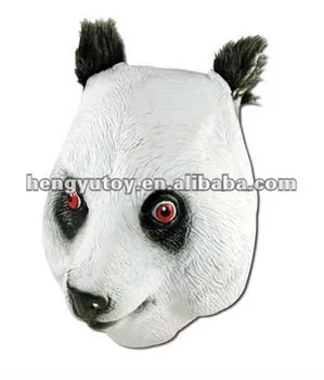 

Halloween Costumes Adult Mens Realistic Panda Bear Mask