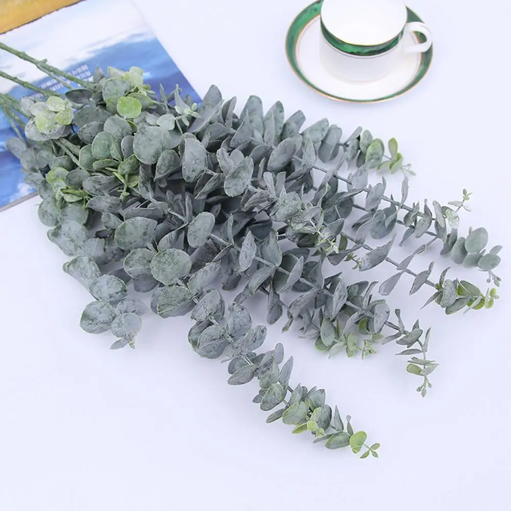 

Artificial Eucalyptus 1Pc Eucalyptus Leaf Artificial Plant Wedding Party Flower Arrangement DIY For Home Decor
