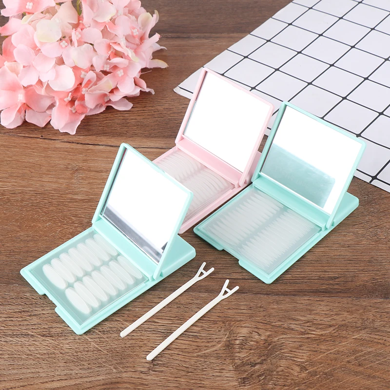 480pcs Double Eyelid Tape Eye Lift Makeup Tape Sticker Mirror Box Double Invisible Eyelid Pastes Eyeliner Sticker Lift New