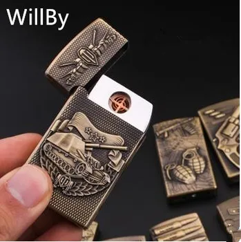 

Hight Quality Metal Carving USB Electronic Lighter Windproof Flameless lighter