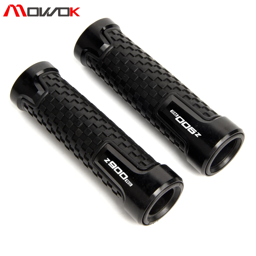 

LOGO z900rs Motorcycle CNC handle grips Motorbike handlebar grips For Kawasaki Z900RS Z900 RS 2017 2018