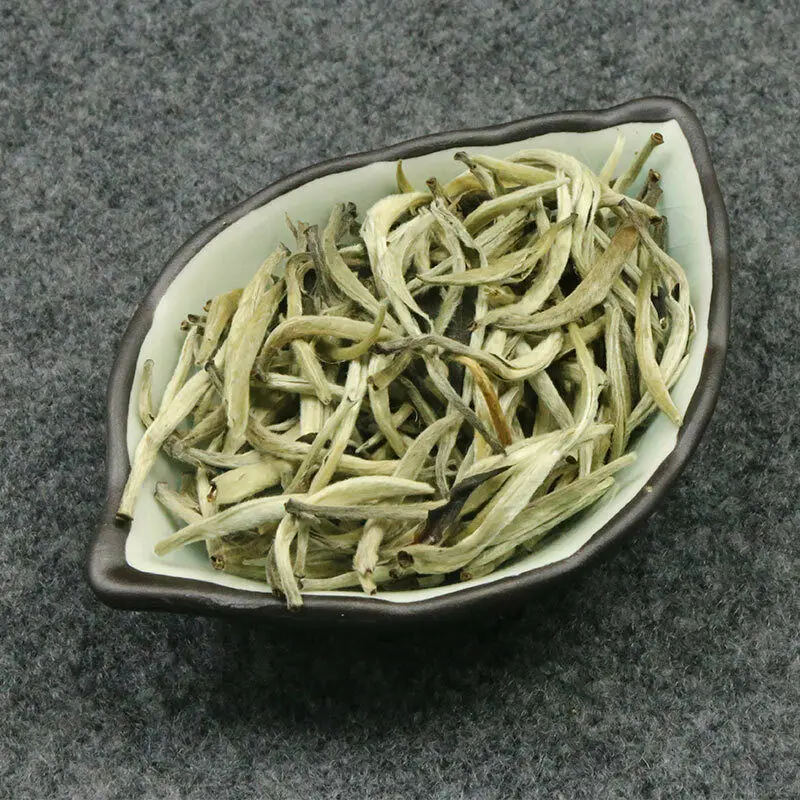 

2019 Baihao Yingzhen White Tea Grade Baihaoyinzhen Silver Needle Tea For Weight Loose Chinese Natural Organic Food