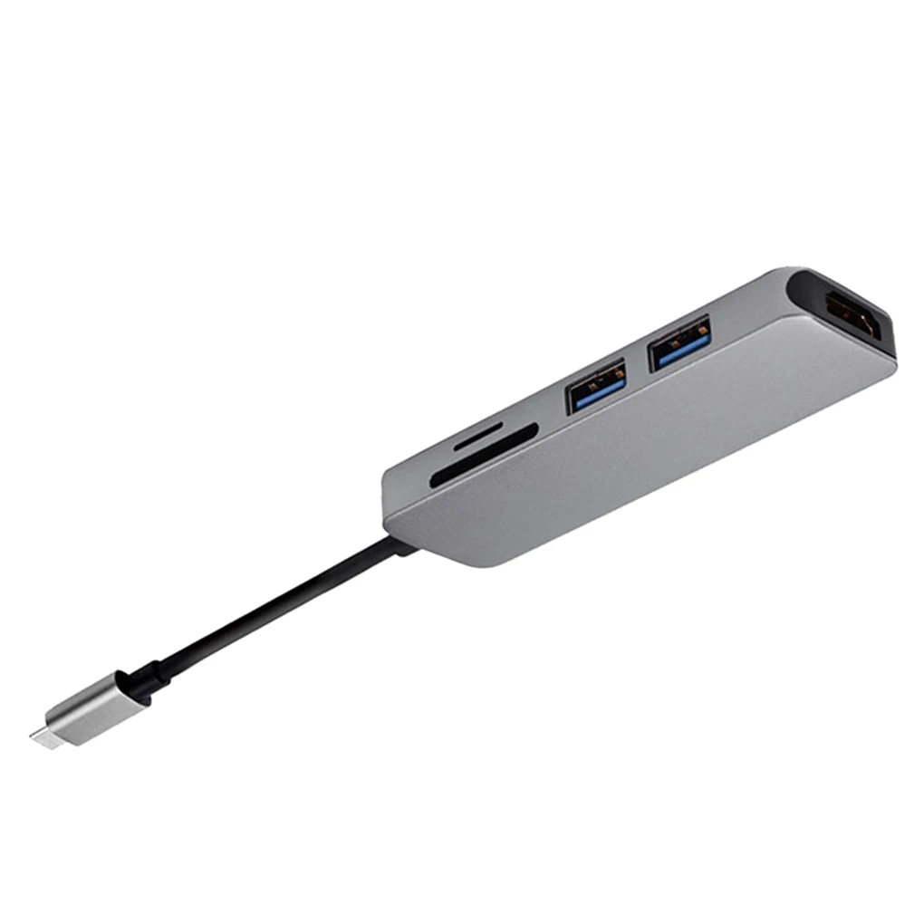 Новый usb-концентратор 3,0 type-C для USB 3,0 4 K HD зарядка PD USB-C заменитель адаптера для MacBook type-C кабель адаптер