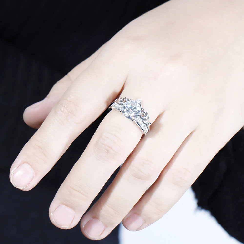 moissanite ring set (6)