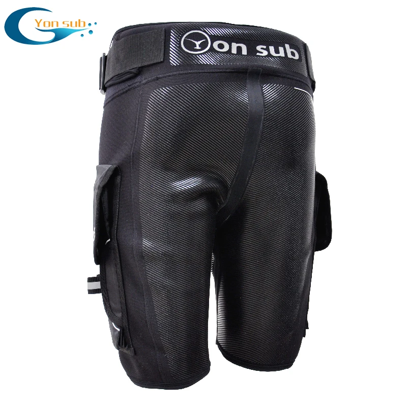 YONSUB Diving Neoprene Wetsuit Shorts Men Submersible D ring Short