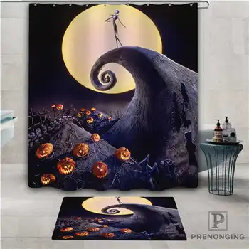 

Custom nightmare (1) Waterproof Shower Curtain Doormat Home Bath Bathroom Polyester Fabric Multi Sizes#2019-01-12-224