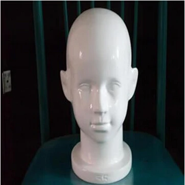 Free Shipping!!New Arrival Child Mannequin Head Mannequin fiberglass Head Top Quality Made In China