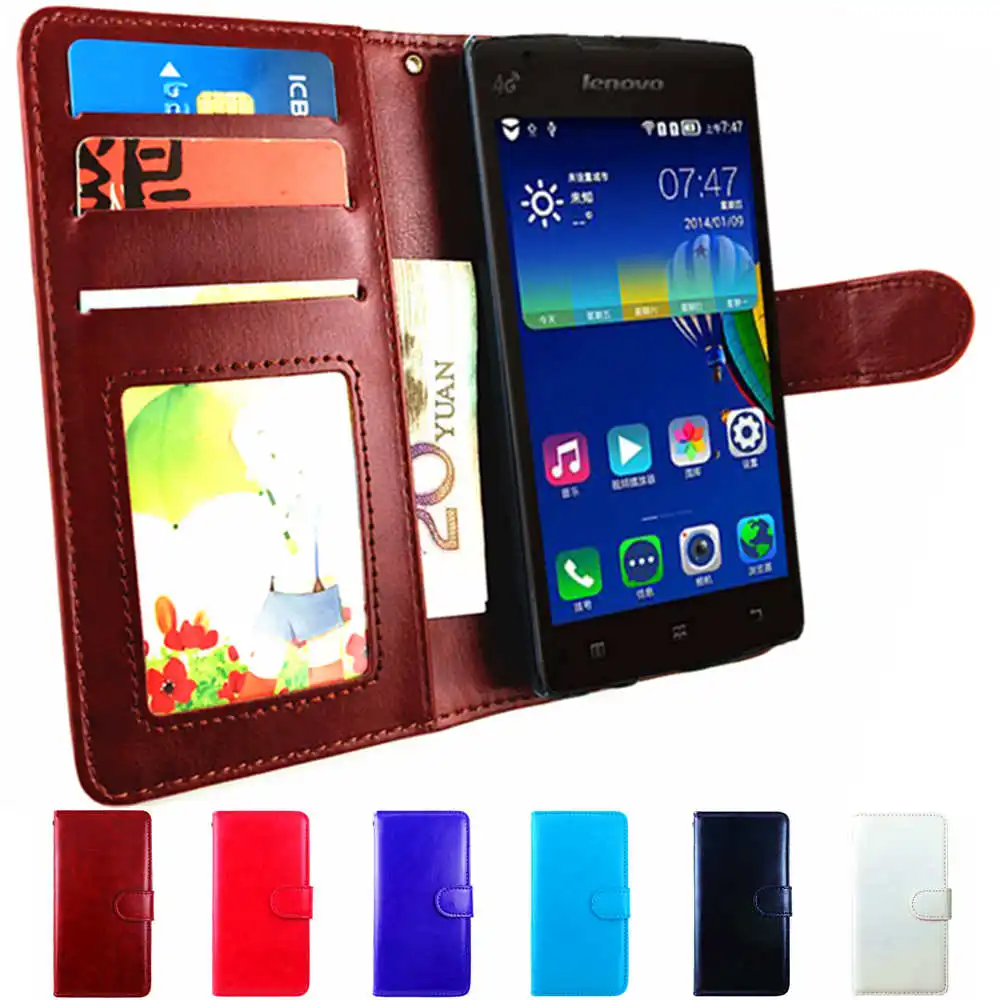 

Flip Phone Case For Lenovo A1000 M Vibe A 1000 Case Wallet Leather Back Cover for Lenovo A1000M