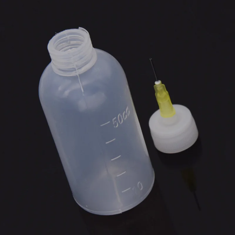 Plastic Ceramic Tools DIY Squeezing Mud Bottles With Needle Point Line Decors