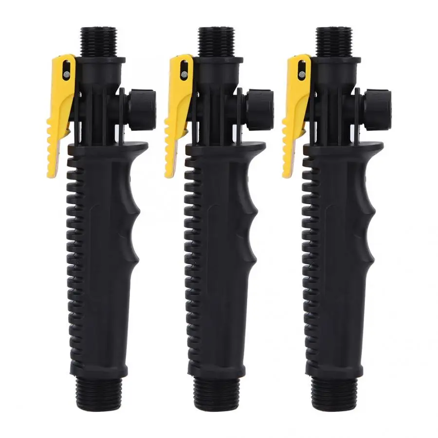 

Spray Bottle 3 Pcs Male Thread Garden Sprayer Handle with Filter Small Dia. G3/8 Large Dia G1/2" Parts Tubing Sprayer Handle