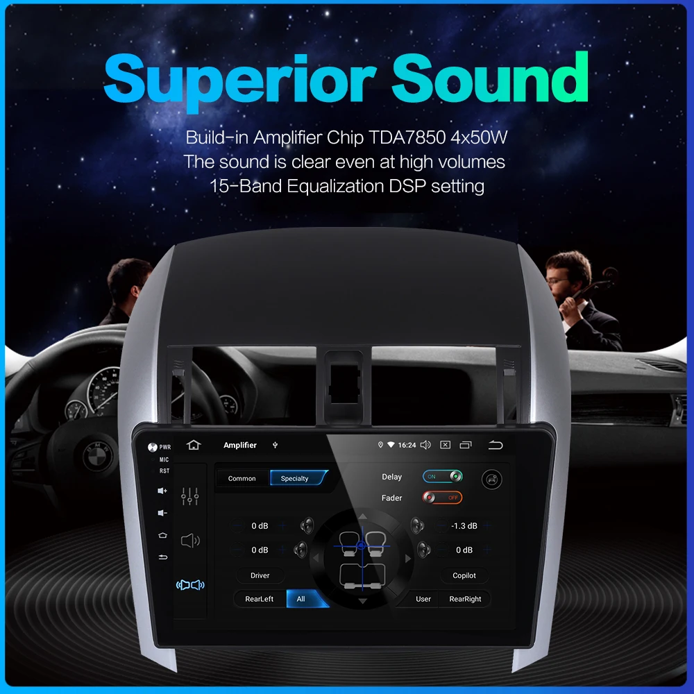 Perfect Dasaita 10.2" IPS Car Android 9.0 Stereo for Toyota Corolla Radio 2007 2008 2009 2010 2011 Bluetooth GPS Navigator 2 Din MAX6 3 Perfect Dasaita 10.2" IPS Car Android 9.0 Stereo for Toyota Corolla Radio 2007 2008 2009 2010 2011 Bluetooth GPS Navigator 2 Din MAX6 3