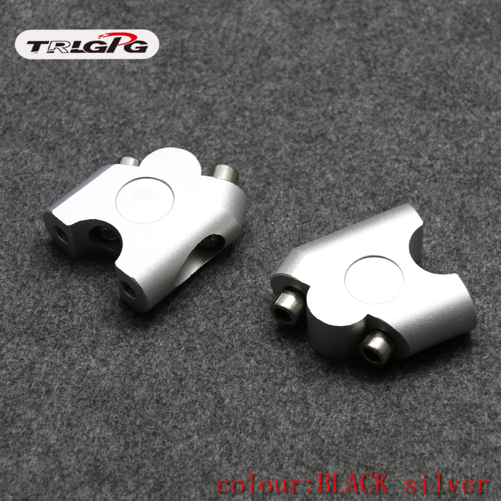 Anodizzato 2 Pollice givole Moto Manubrio Riser Per 7/8 &quot22 мм grasso manubrio Morsetto для Honda CB500F 2018|Руль велосипеда|