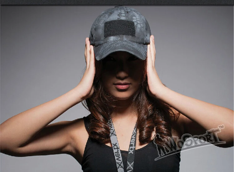 Tactical Airsoft Sniper sun-protective hats military camouflage baseball caps for hunting (1)