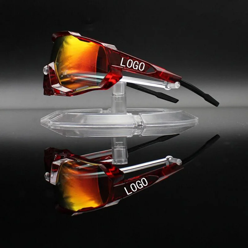 Поляризованные велосипедные очки с 4 линзами, спортивные велосипедные очки, Mtb очки для бега, шоссейные велосипедные солнцезащитные очки для мужчин и женщин