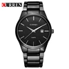 Black Curren – montre de luxe pour hommes, Top marque, décontractée, à quartz, avec calendrier, en acier ► Photo 3/6