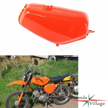 

Papanda Motorcycle Steel Orange Gas Tank Motorbike Fuel Tank for Simson S50 S51 S70