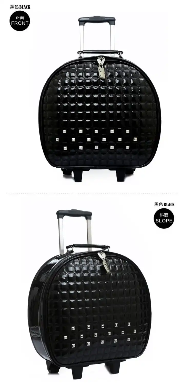 small travel cases on wheels