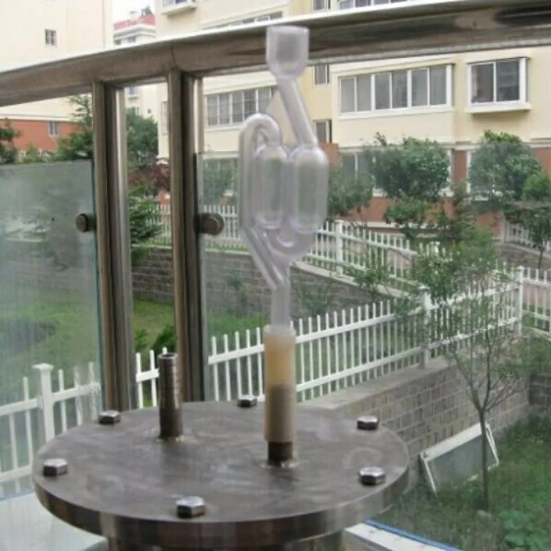 WHISM пластиковый воздушный замок Homebrew ферментация воздушный замок с двойным пузырем втулка односторонняя выхлопная вода уплотнение клапан Пиво Вино делая инструменты