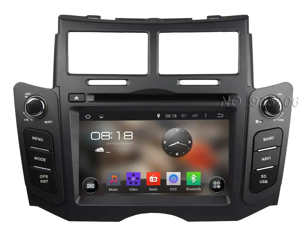 For Toyota YARIS 2005 2011 2din car DVD GPS radio 6.2