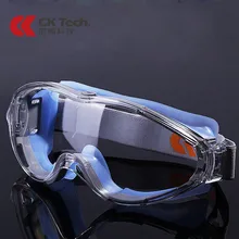 CK Tech-lunettes de sécurité transparentes, coupe-vent, Anti-buée, tactique de conduite, Anti-poussière, Protection au travail industriel