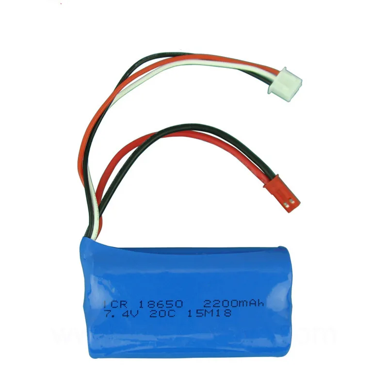 7,4 V 2200 mAH Li-po Lipo Batery 2S Вертолет с дистанционным управлением 7,4 V 2200 mAH Lipo батарея 20C 18650 игрушка Батарея