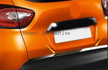 

For Renault Captur 2014 2015 2016 Stainless Steel Rear Tailgate Trunk Lid Cover Trim 1 pcs