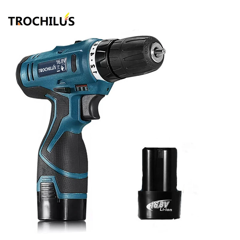 16.8V Cordless Screwdriver Multifunctional Electric Tools Rechargeable
