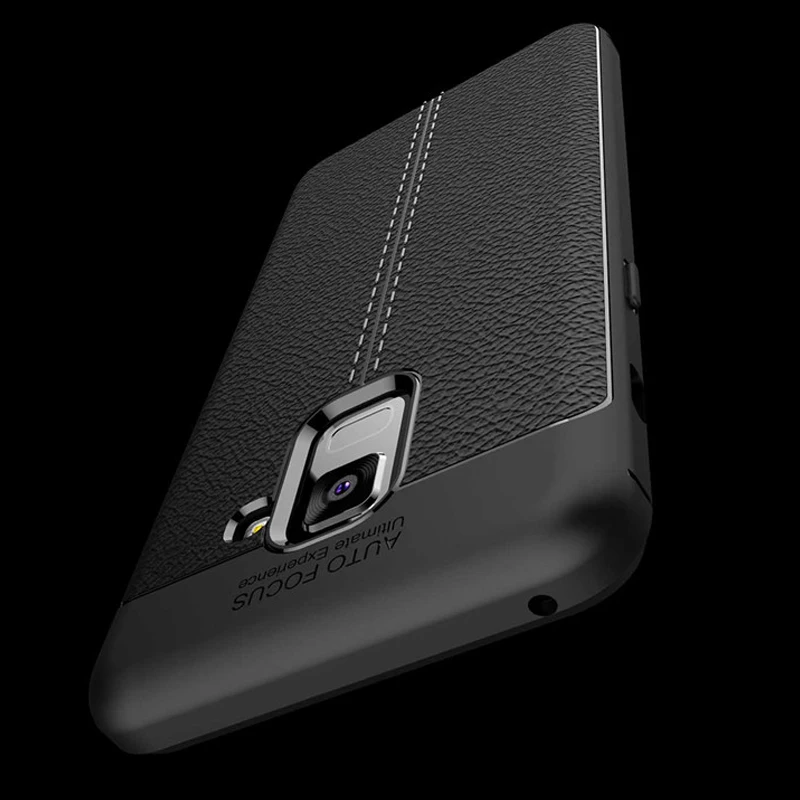 YUETUO кожаный чехол для телефона samsung galaxy a7 2018 a 7 a750 a730 силиконовые