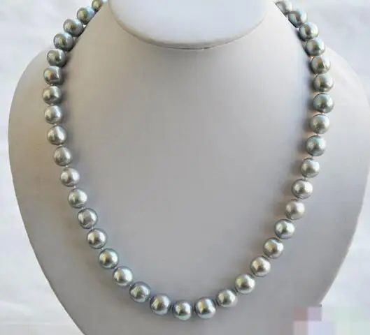 

3718 GRAY WHITE FRESHWATER PEARL NECKLACE MABE