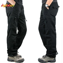 Осень зима тактические брюки карго Мужские Модные Военные длинные брюки теплые хлопковые брюки цвета хаки брюки карго Homme M-3XL
