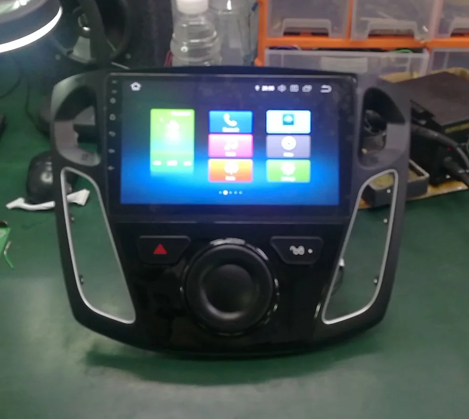 Flash Deal 2din Android 9.0 car multimedia player for Ford Focus 2012-2015 with Rockchip PX5 Octa-Core 4G ram 32g flash  9inch screen 1