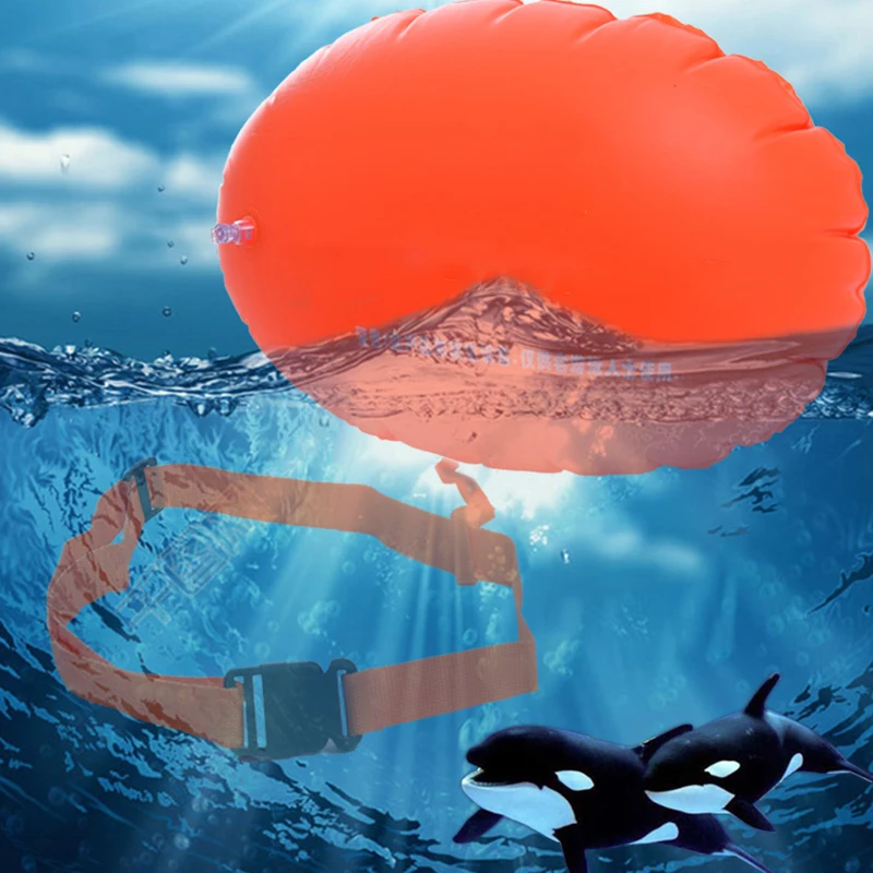 

Amalibay Sports Safety Swimming Device Safety Swimming Floating Inflated Buoy Flotation For Pool Open Water Sea Swim Airbag