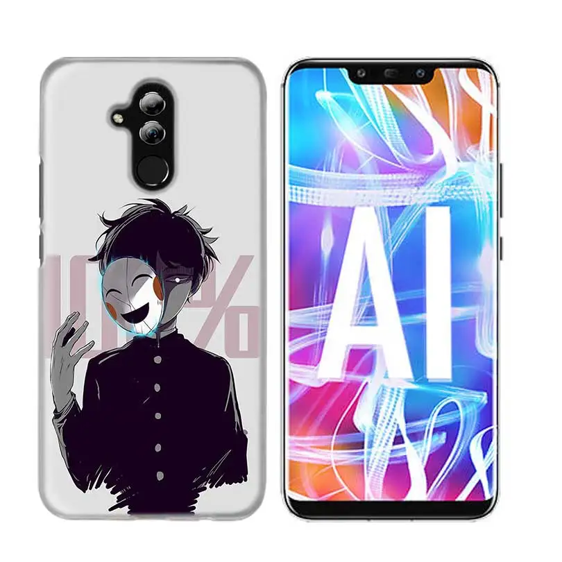 Чехол для huawei Honor P20 lite Коврики 20 10 P10 P9 P8 8X9 Lite P Smart+ плюс Nova 3i Mob Psycho»(«милый чудак» 100 аниме Coque