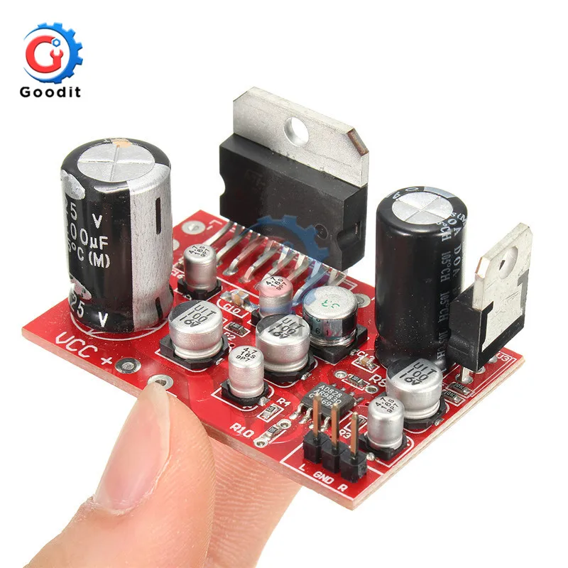 DC 12V TDA7379 38W+38W Stereo Amplifier Board w/AD828 Preamp Super Than NE5532 Amplifiers Boards Integrated Circuits