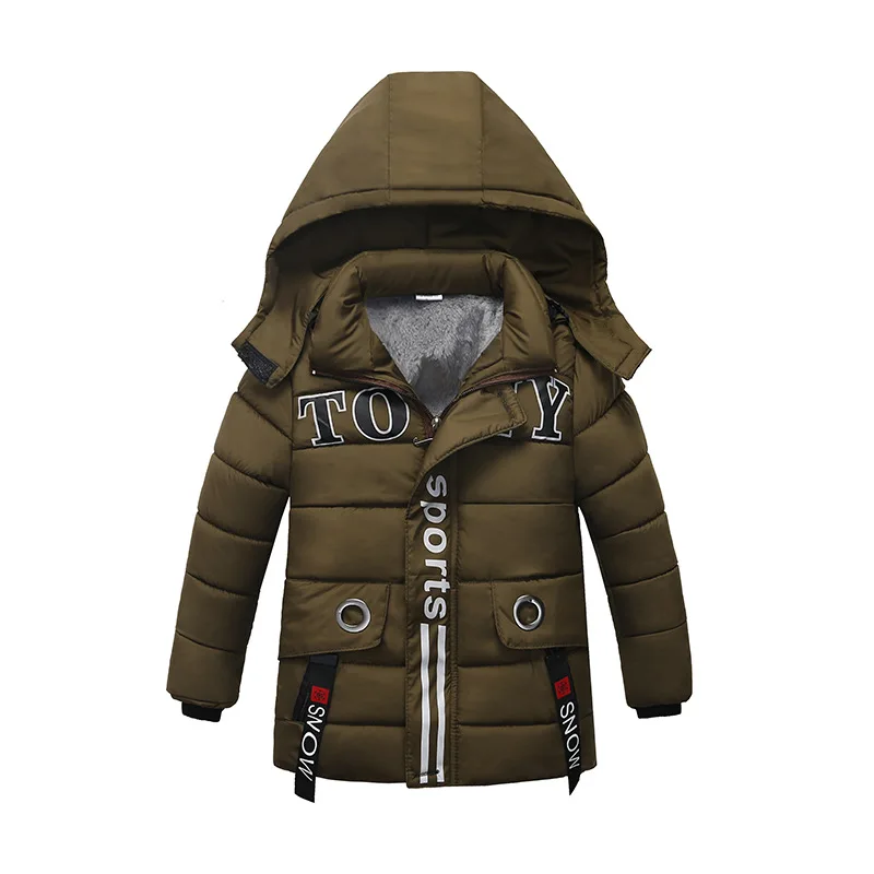 Детские куртки г. Осенне-зимние куртки для мальчиков, пальто детская теплая верхняя одежда, пальто для мальчиков, куртка одежда для маленьких мальчиков От 2 до 5 лет