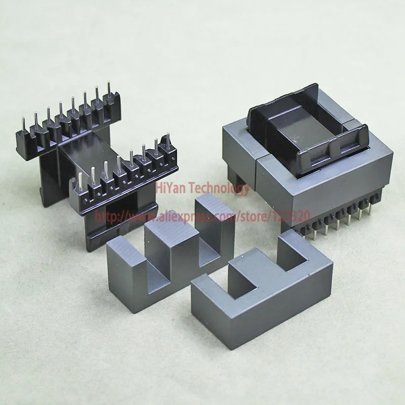 2 компл./лот EE42 15 PC40 ферритовый магнитный сердечник и 8 контактов + боковой вход
