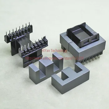 

2sets/lot EE42-15 PC40 Ferrite Magnetic Core and 8 Pins + 8 Pins Side Entry Plastic Bobbin Customize Voltage Transformer