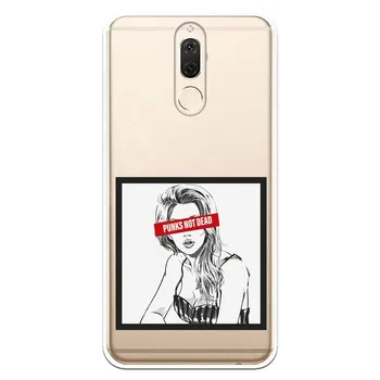 

Stand case costume drawing Punks Not Dead WP002 for Huawei Matte 10 Lite